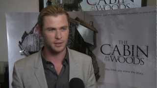 Chris Hemsworth at 'The Cabin in the Woods' Premiere