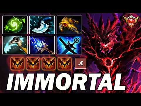 Shadow Fiend Immortal Rank Midlane Gameplay – 14 Kills Carry Performance | Dota 2 Pro Gameplay!