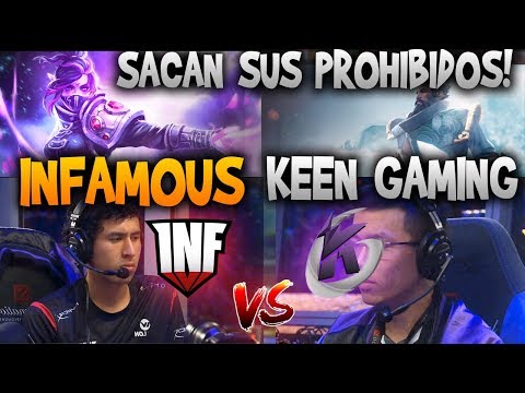 DAN EL TODO POR EL TODO!! INFAMOUS VS KEEN GAMING!! [BO1] | DOTA 2