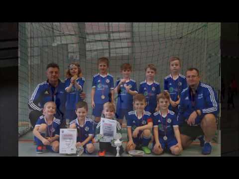 Lenn (5 Jahre) vom FSV Bernau beim Turnier in Pasewalk - 25.01.2020 - Fussballtalent mit Rabonator