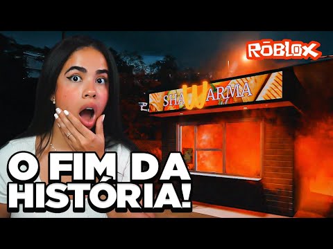 O FINAL BIZARRO DO QUIOSQUE SHAWARMA NO ROBLOX