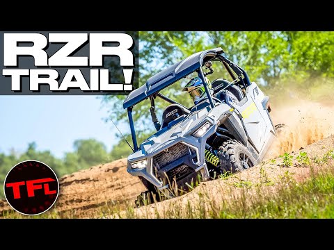 Here's Why The "Baby" 2022 Polaris RZR Trail Is Much More Beastly Than It Looks!