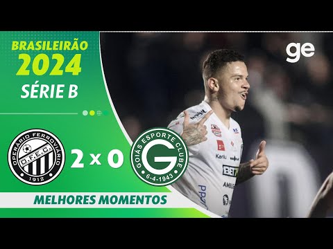 Gols e lances de Operário x Goiás