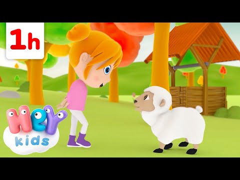 Marie avait un p'tit agneau et Plus ! | Une Heure ! | HeyKids Français - Chansons pour Enfants