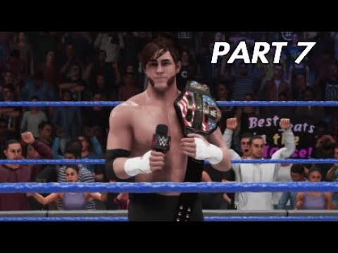 WWE 2K19 MyCareer Mode Walkthrough Gameplay Part 7 - U.S. Open Challenge