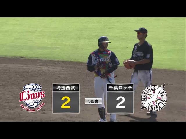 【ファーム】ライオンズ・鈴木 ライトへ同点タイムリーヒットを放つ!! 2021/8/1 L-M(ファーム)