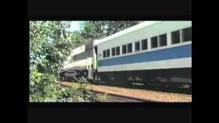 preview picture of video 'LIRR Evening Eastbounds Smithtown NY Aug  12, 1991'