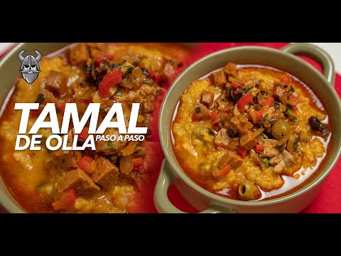 TAMAL DE OLLA | Receta de Tamal de Olla Panameño / como hacer tamal de olla / COMO HACER TAMAL