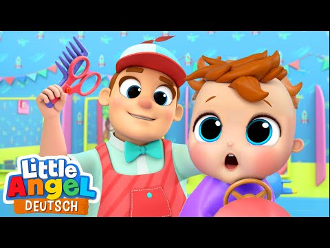 Heute geh ich zum Friseur | Beim Kinderfriseur | Little Angel Deutsch - Kinderlieder