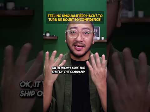 Hack when you feel unqualified at work or business, how to grow the most at work #careeradvice