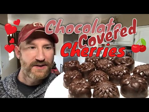 How to Make Chocolate Covered Cherries with liquor  | Keith’s Kitchen