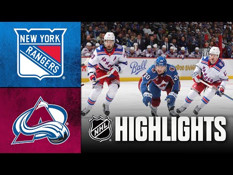 NHL Highlights | Rangers vs. Avalanche | November 20, 2025
