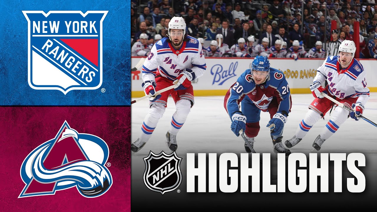 NHL Highlights | Rangers vs. Avalanche | November 20, 2025