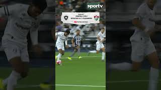 JOHN KENNEDY NÃO PERDOA! FLUMINENSE VENCE O BOTAFOGO POR 1X0 #fluminense #botafogo #futebol #brasil