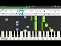 NENA - 99 Luftballons - Piano tutorial and cover (Sheets + MIDI)