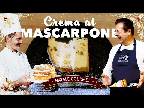 CREMA AL MASCARPONE DI NATALE - Ospite Pasticceria Panzera Milano!🎄🍰