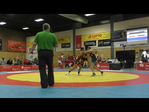 Gr.-röm. 75B Ruhullah Siddik Gürler Samuel Bellscheidt 2:0 PS 6:3 06:00