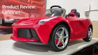 Product Review by KidStance: Ferrari LaFerrari by Rastar. Sold by BigToysDirect.com
