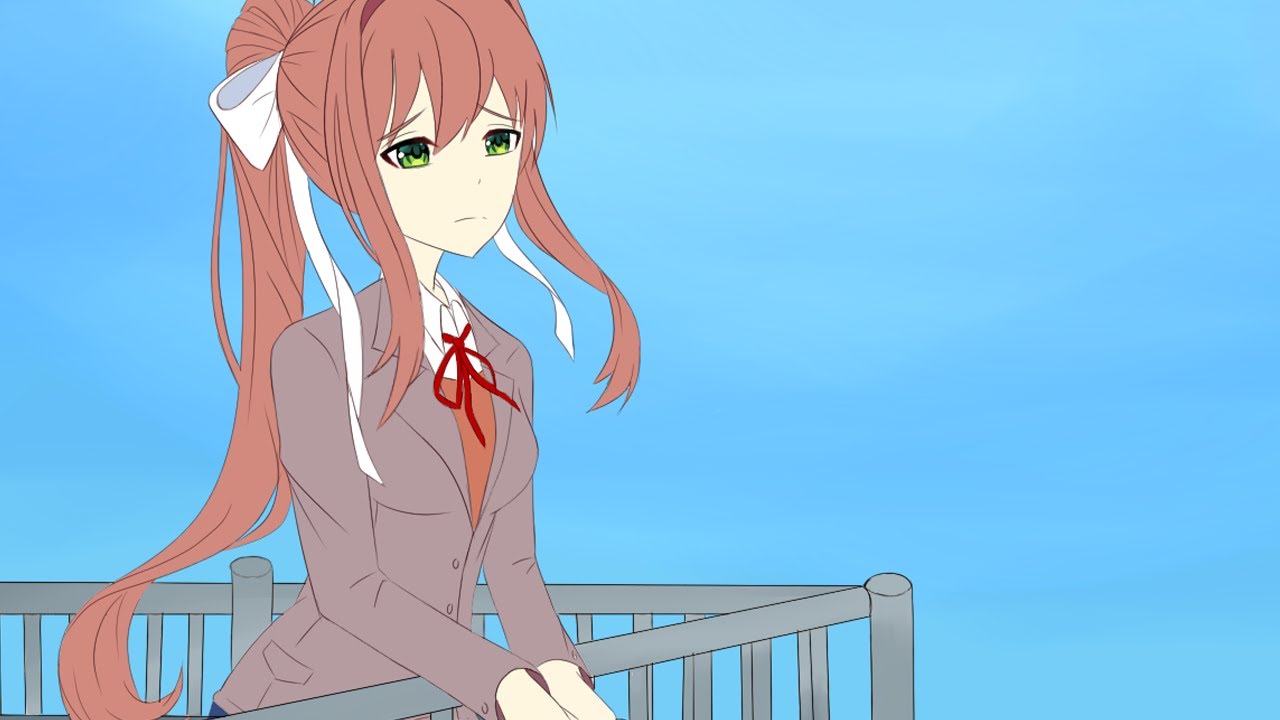 A Private Session With Monika | Doki Doki Blue Skies (DDLC Mod) Sayori Route Part 6