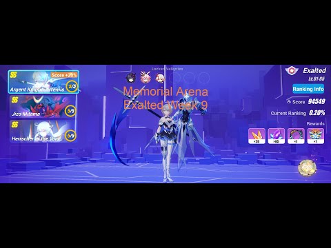 Honkai Impact 3rd(Global EU)Exalted MA Week 9 AKA,Jizo,HOV