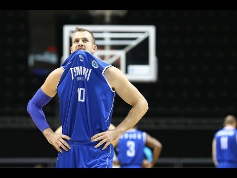 Nemanja Milosevic dunk in game BC Šiauliai - Tsmoki-Minsk