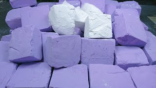 Download lagu Purple Soft Gym Chalk Blocks Mass Crush | Crispy | Satisfying | ASMR  mp3