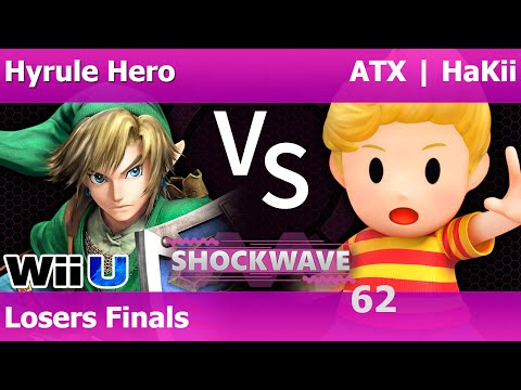SW 62 Smash 4 - Hyrule Hero (Link) vs ATX | HaKii (Lucas) - Losers Finals