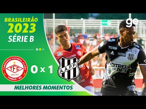 Gols e lances de Tombense x Ponte Preta