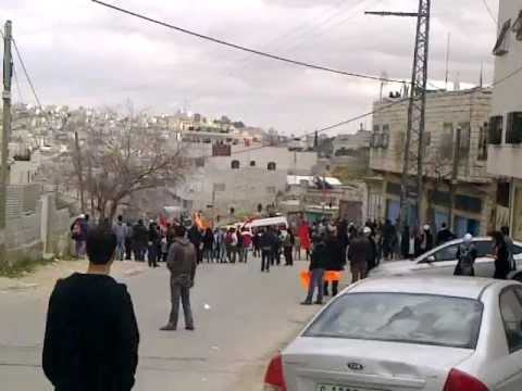 LRAD (Long Range Acoustic Device) used against protesters in Hebron