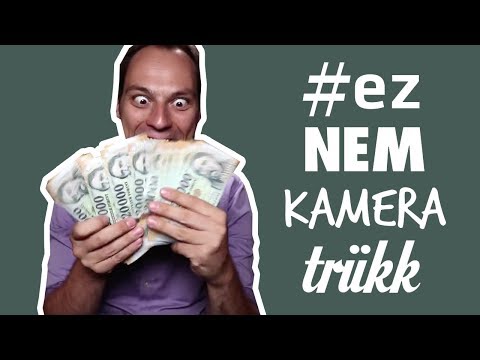 így legyél milliomos!!! - #eznemkameratrükk