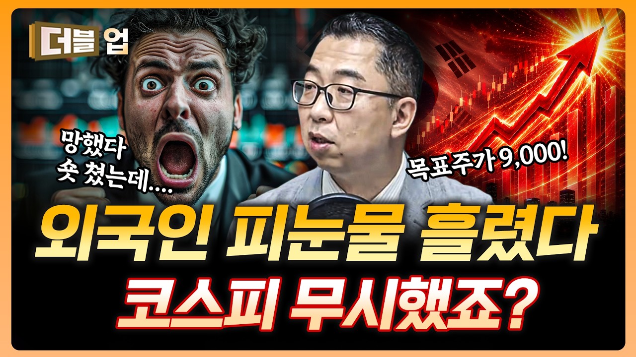 코스피 하방 배팅했던 외국인, 눈물의 손절 중입니다 | 이권희 위즈웨이브 대표 [더블 업]