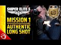Mission 1 - Authentic Long Shot Medal - Sniper Elite 5 (Over 725m - NOT the Pagoda shot)