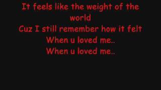 Lemar  - Weight of the World - Lyrics
