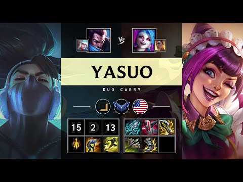Yasuo ADC vs Jinx - NA Diamond Patch 25.09