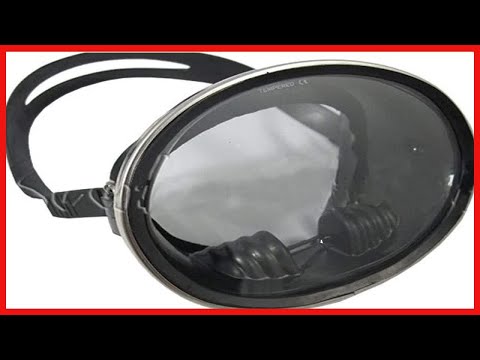 Great product -  Scuba Choice Spearfishing Free Dive Stainless Steel Oval Shape Classic Rubber Mask