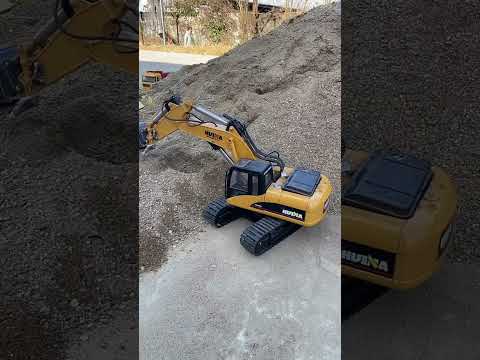 Huina 1580 1:14 All Metal Remote Control Excavator V4 #rc #excavator #huina1580