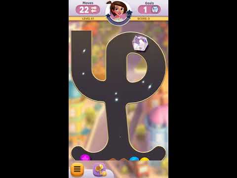 Diamond Diaries Saga - Level 61 Gameplay Android Walkthrough