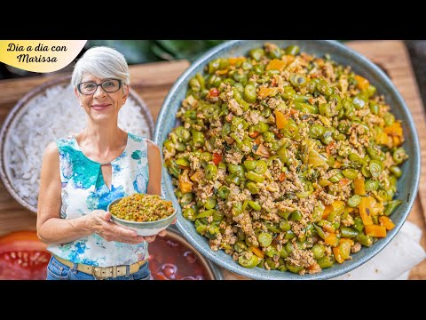 Picadillo de Vainica al estilo costarricense