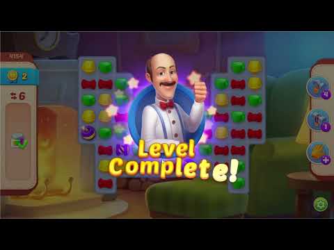 Homescapes🏠: Beat Level 4154~4155 - Gameplay (Android | iOS)