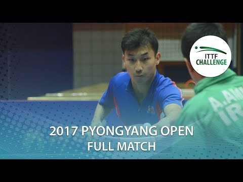 2017 Pyongyang Open: PAK Sin Hyok vs RO Hyon Song (1/4)