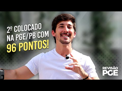 Conheça João Dolabella, aprovado com 96 pontos na primeira fase da PGE/PB
