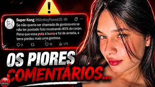 OS COMENTÁRIOS MAIS CRUÉIS sobre a MENINA DO HOPE JUMP...