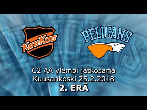 Su 25.2.2018 KooKoo Black - Pelicans C2 Akatemia, erä 2