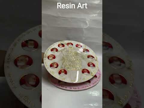 Jain scriptures Namokar Mantra Resin Art for Living Room Puja Ghar etc in Size twelve inch