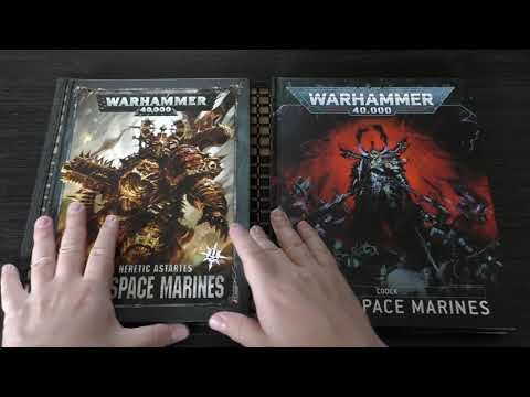Chaos Space Marines - 8th vs 9th Ed. Codex Comparison (WH40K)