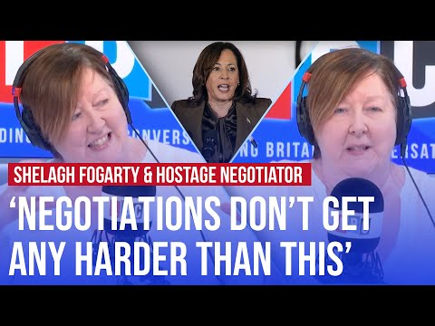 Hostage negotiator reacts to Kamala Harris' call for 'immediate ceasefire' in Gaza | LBC