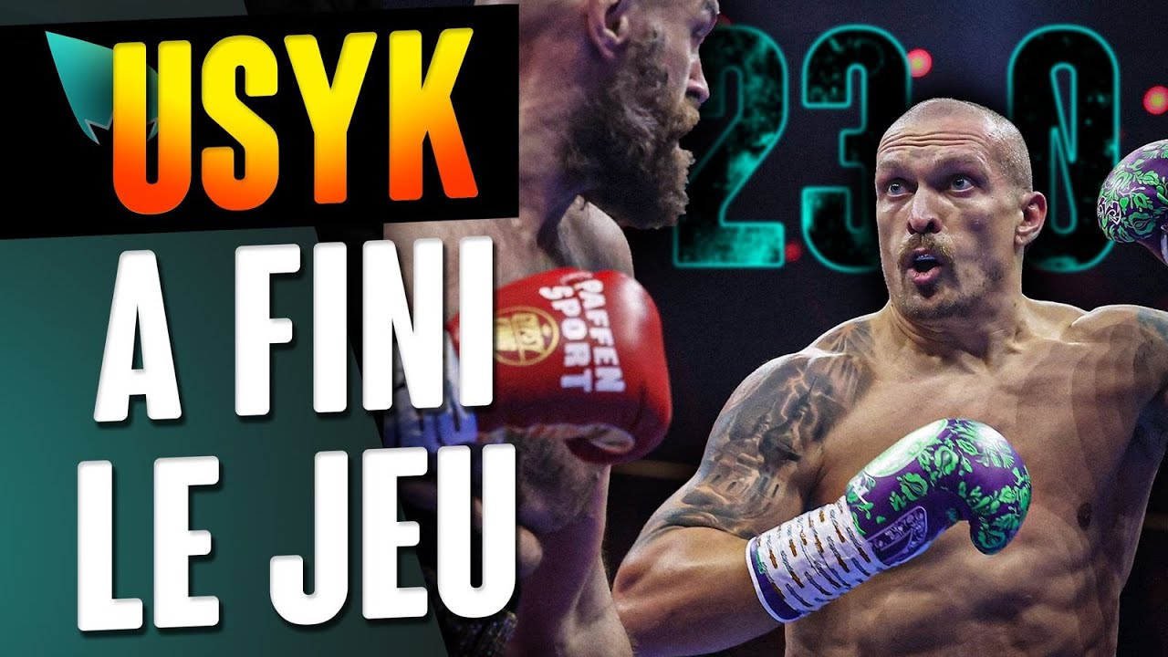 Usyk domine Tyson Fury : TROP FORT
