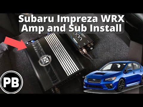 2015 - 2022 Subaru Impreza / WRX / STI Amp and Sub