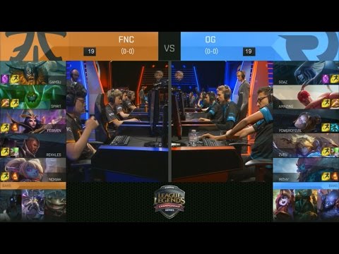 FNC vs OG Highlights - FNATIC vs ORIGEN - EU LCS Week 1 - SPRING 2016