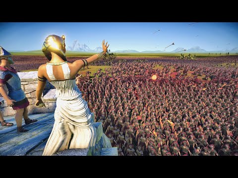Can Roman Legion Protect Cleopatra From 250,000 Orcs - UEBS 2